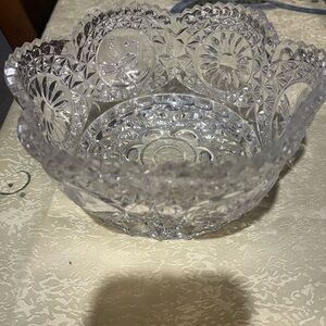 Hofbauer Byrdes collection crystal bowl/ Germany